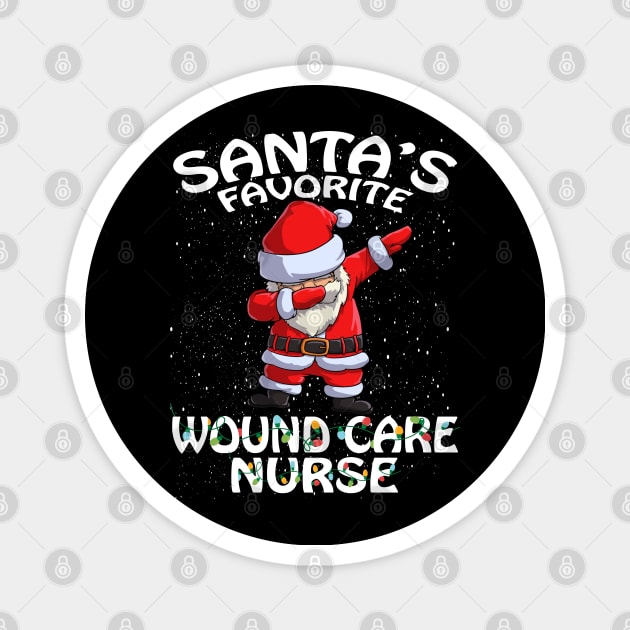 Santas Favorite Wound Care Nurse Christmas Magnet by intelus